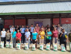 Bupati-Wabup Tanimbar Resmi Luncurkan Bantuan Pangan Beras Tahun 2025 di Desa Lauran