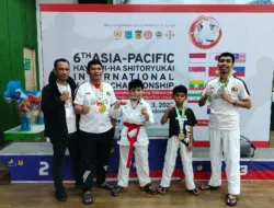 Empat Atlet Tanimbar Sumbang Medali di Kejuaraan Dunia Karate Asia Pasifik, Indonesia Raih Juara Umum