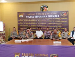 Polres Kepulauan Tanimbar Ungkap Kasus Pembunuhan dan Penyelundupan Manusia Sepanjang 2025