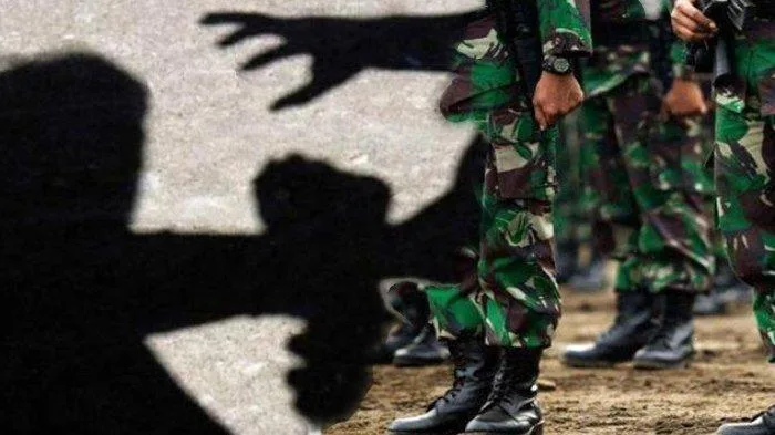Ilustrasi penganiaan oleh sesama anggota TNI