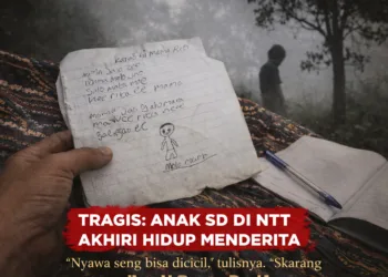 Triliunan Beredar, Seorang Anak Tak Punya Pena