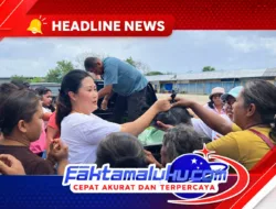 Bukan Sekadar Cokelat, TP PKK Tanimbar Bagikan “Kasih Sayang” untuk Para Pejuang Rupiah di Pasar Tradisional