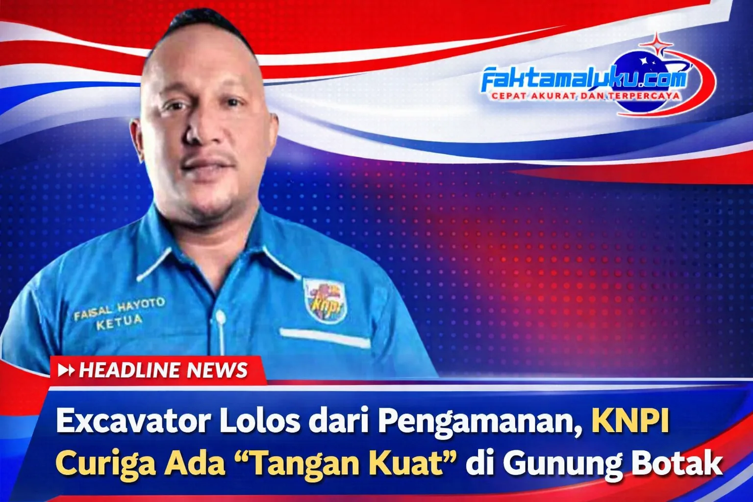 Faisal Hayoto dalam berita utama