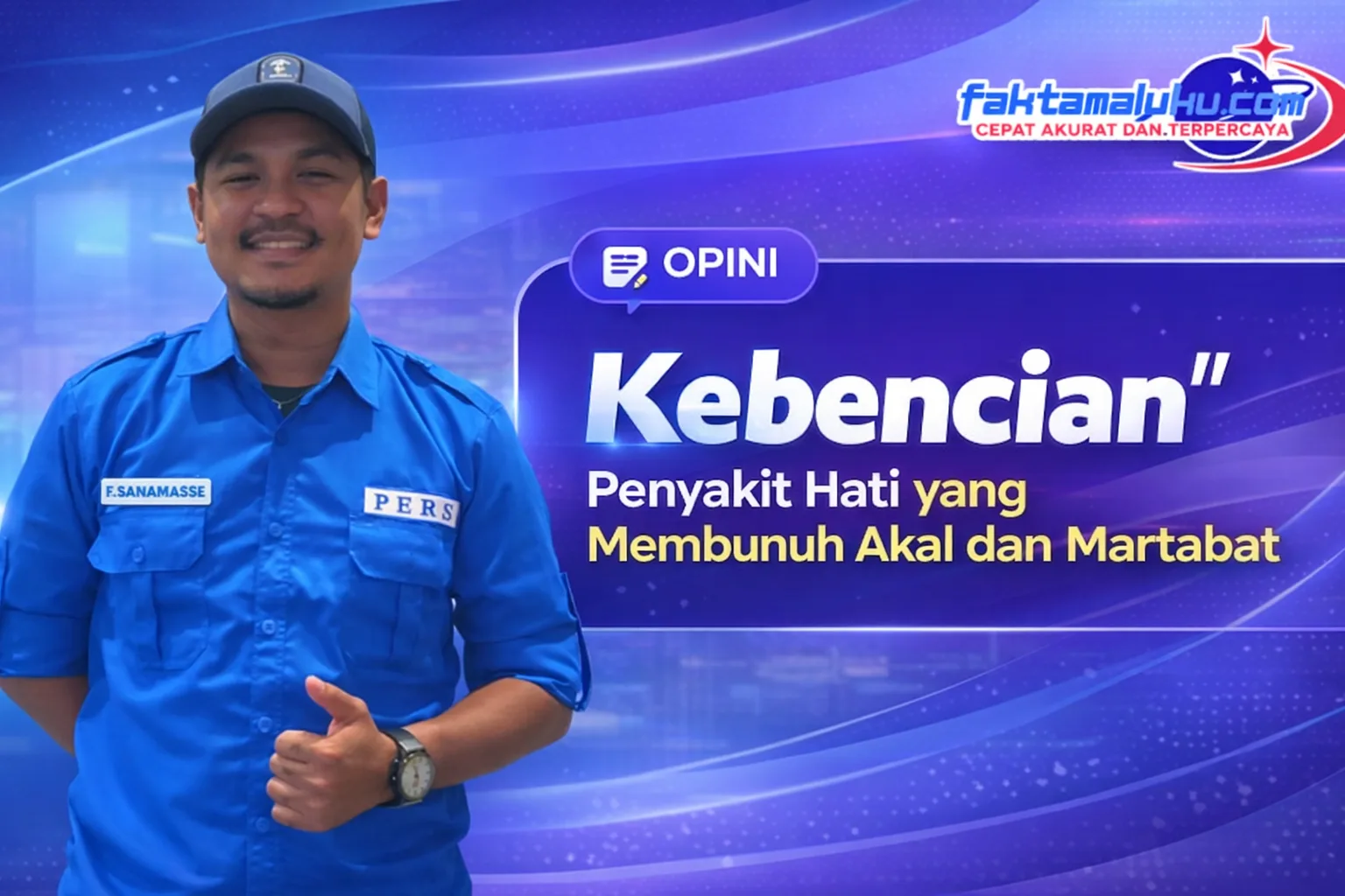 Journalist with Kebencian headline