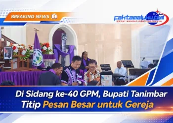 Di Sidang ke-40 GPM, Bupati Tanimbar Titip Pesan Besar untuk Gereja 1 Di Sidang ke-40 GPM, Bupati Tanimbar Titip Pesan Besar untuk Gereja