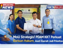 MoU Strategis! PDAM KKT Perkuat Barisan Hukum, Aset Daerah Jadi Prioritas