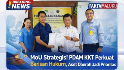 MoU Strategis! PDAM KKT Perkuat Barisan Hukum, Aset Daerah Jadi Prioritas 8 MoU strategis antara PDAM KKT dan Kejari