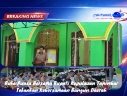 Buka Puasa Bersama Bupati Kepulauan Tanimbar Tekankan Kebersamaan Bangun Daerah