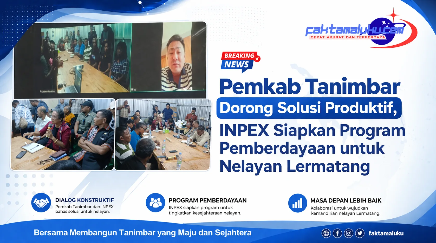 Berita terkini Pemkab Tanimbar dan INPEX