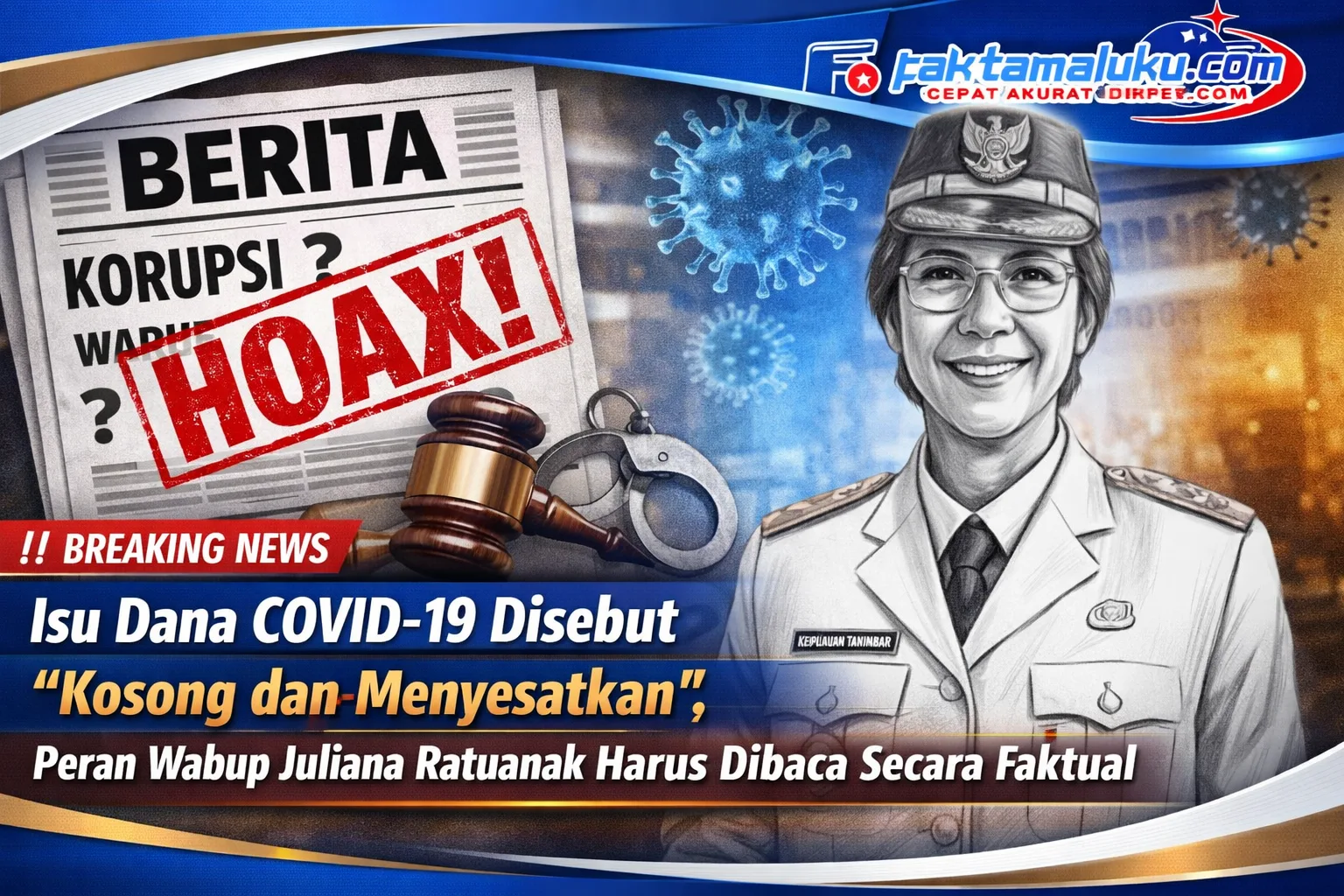 Isu Dana COVID-19 Disebut “Kosong dan Menyesatkan”, Peran Wabup Juliana Ratuanak Harus Dilihat Secara Faktual 1 ChatGPT Image 15 Apr 2026 15.30.53