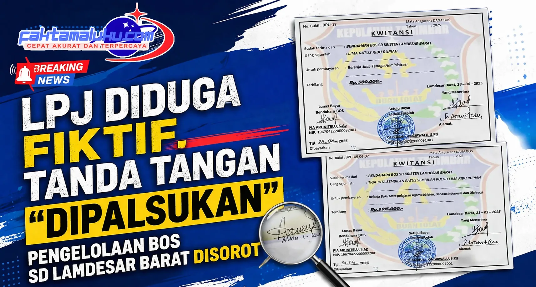 LPJ diduga dipalsukan Bos DD disorot