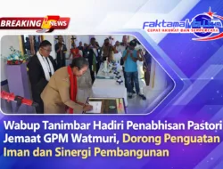 Wabup Tanimbar Hadiri Penabhisan Pastori I Jemaat GPM Watmuri, Dorong Penguatan Iman dan Sinergi Pembangunan