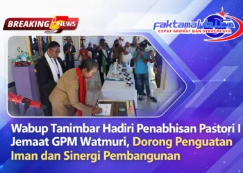 Wabup Tanimbar Hadiri Penabhisan Pastori I Jemaat GPM Watmuri, Dorong Penguatan Iman dan Sinergi Pembangunan