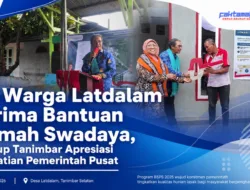 20 Warga Latdalam Terima Bantuan Rumah Swadaya, Wabup Tanimbar Apresiasi Perhatian Pemerintah Pusat