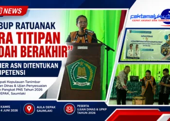 Wabup Ratuanak “Era Titipan Sudah Berakhir” Karier ASN Ditentukan Kompetensi