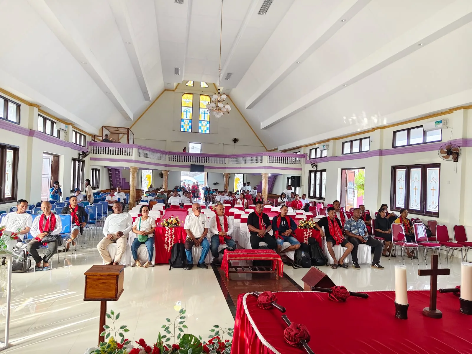 Momentum Konfercab AMGPM Cabang Sion Namtabung Dibuka, Rombongan Daerah Disambut Syal Tenun dan Tarian Adat 4 IMG 20260606 WA0353