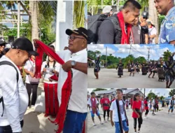 Momentum Konfercab AMGPM Cabang Sion Namtabung Dibuka, Rombongan Daerah Disambut Syal Tenun dan Tarian Adat
