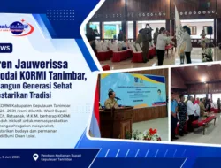 Sheren Jauwerissa Nahkodai KORMI Tanimbar, Siap Bangun Generasi Sehat dan Lestarikan Tradisi