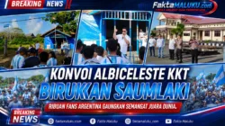 Konvoi Albiceleste KKT Birukan Saumlaki, Ribuan Fans Argentina Gaungkan Semangat Juara Dunia 4 IMG 20260613 WA0451