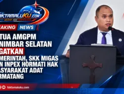 Ketua AMGPM Tanimbar Selatan Ingatkan Pemerintah, SKK Migas dan INPEX Hormati Hak Masyarakat Adat Lermatang