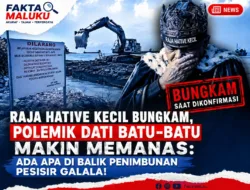 Raja Hative Kecil Bungkam, Polemik Dati Batu-Batu Makin Memanas: Ada Apa di Balik Penimbunan Pesisir Galala