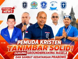 Pemuda Kristen Tanimbar Solid! Dukung Groundbreaking Masela dan Sambut Kedatangan Prabowo