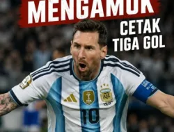 Sihir Messi di Piala Dunia 2026, Tiga Gol dan Satu Rekor Bersejarah
