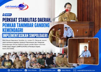 Perkuat Stabilitas Daerah, Pemkab Tanimbar Gandeng Kemendagri Implementasikan SIMPOLDAGRI