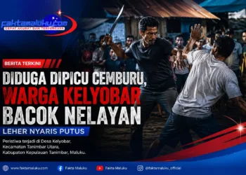 Diduga Dipicu Cemburu, Warga Keliobar Bacok Nelayan Hingga Leher Nyaris Putus
