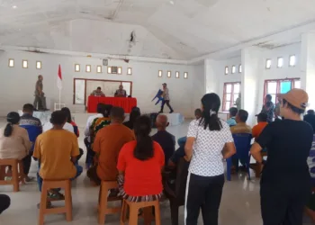 Hoaks! Sekda Moriolkossu Klarifikasi Pertemuan di Lermatang Berlangsung Aman hingga Doa Penutup