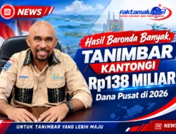Hasil Baronda Banyak, Tanimbar Kantongi Rp138 Miliar Dana Pusat di 2026